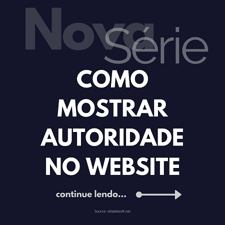 Como mostrar autoridade no meu website?