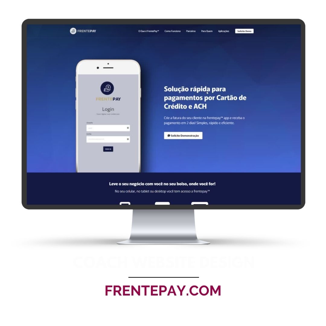 frentepay.com landing page