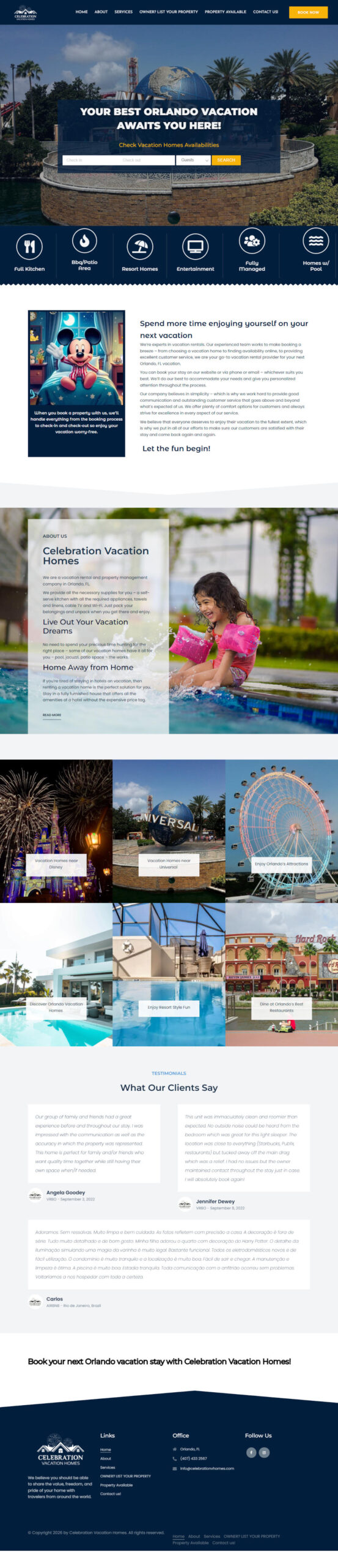 Celebration Vacation Homes