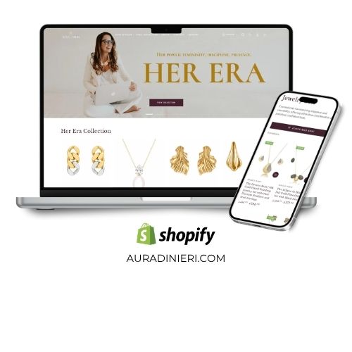 Premium Shopify Website Design for a Jewelry Brand & Personal Stylist