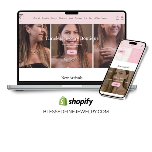 Jewelry Shopify Store Design